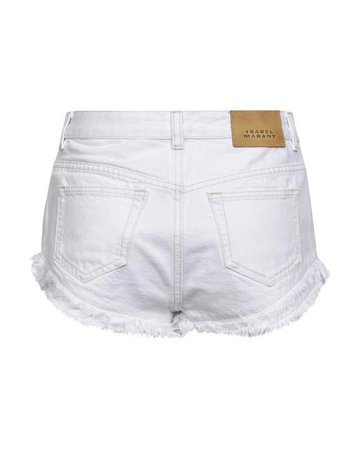 Isabel Marant Blue Denim Shorts
