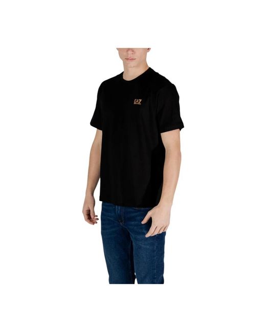 EA7 Tops ,Zwart ,Comfortabel Stretch Ondergoed in het Black voor heren