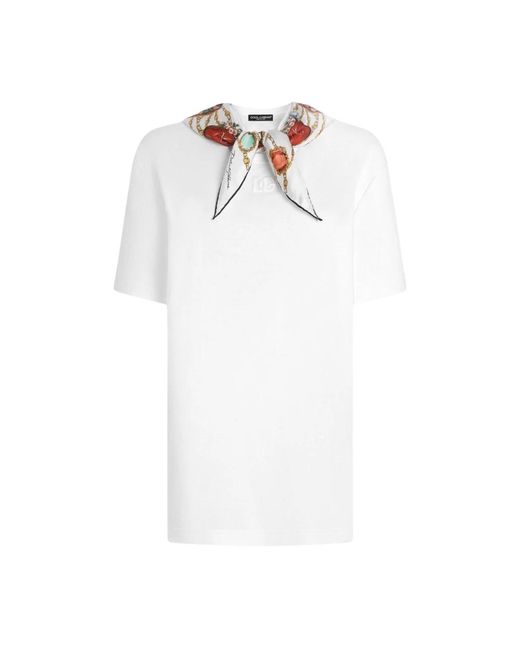Dolce & Gabbana White T-Shirts