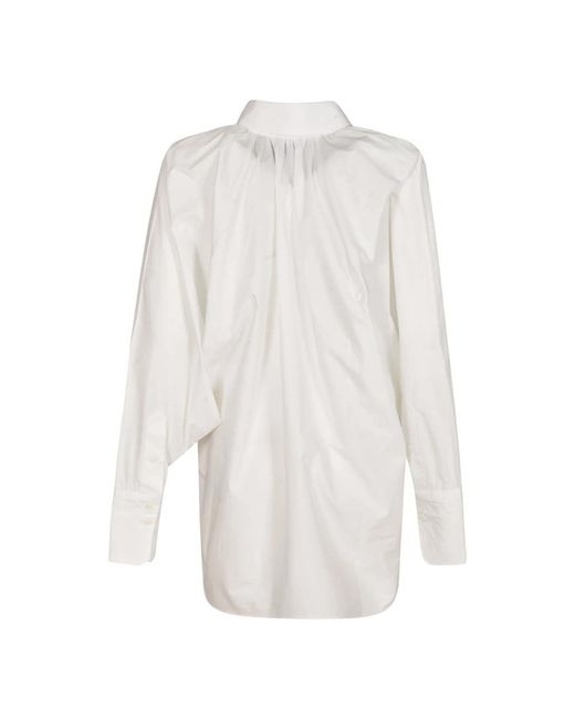 Patou White Blouses