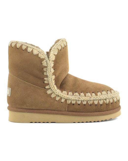 Mou Natural Winter Boots