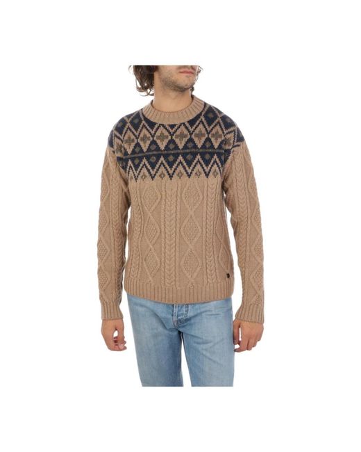 Woolrich Brown Sweatshirts for men