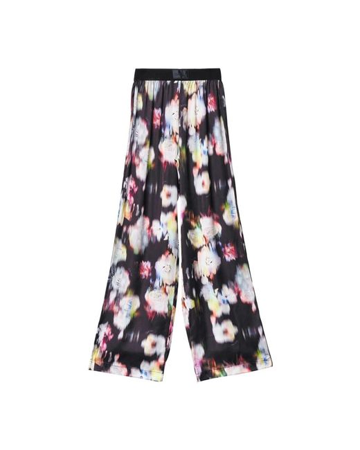 Wide Trousers Gaelle Paris de color Blue