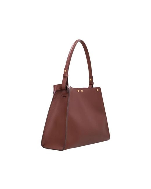 Fendi Brown Shoulder Bags