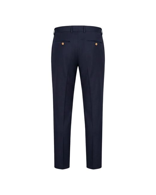 Moorer Blue Suit Trousers for men