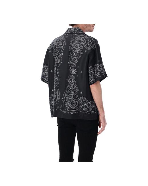 Amiri Black Short Sleeve Shirts for men