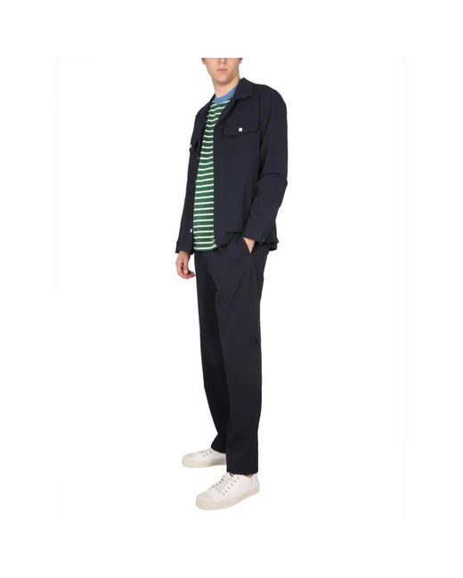 Howlin' By Morrison Magic Work Shirt in het Blue voor heren