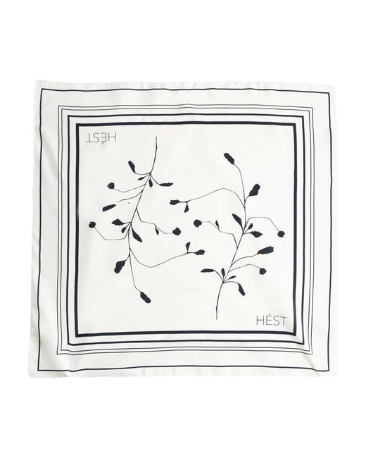 Hèst Metallic Silky Scarves