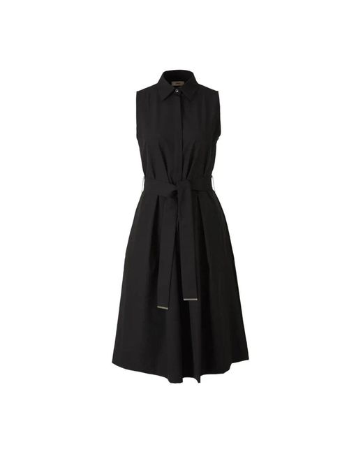 Herno Black Midi Dresses