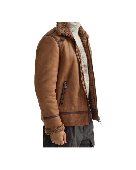Brunello Cucinelli Brown Light Jackets for men