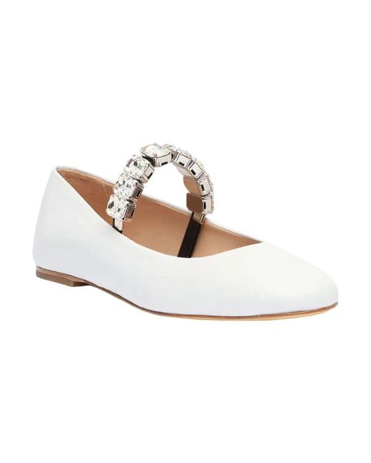Ballerinas di Casadei in White