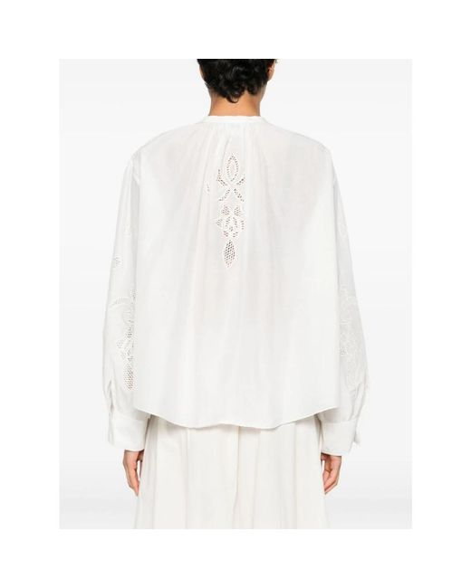 Forte_forte Blouses in het White