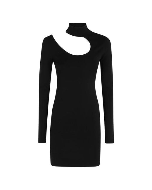 FEDERICA TOSI Black Knitted Dresses