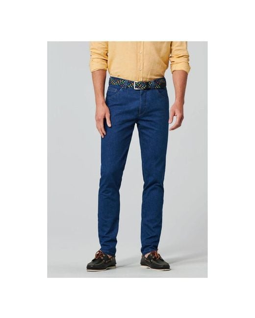 Meyer Blue Slim Fit Jeans for men