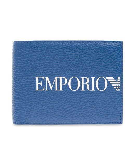 Wallets & Cardholders di Emporio Armani in Blue da Uomo