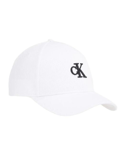 Calvin Klein White Caps for men