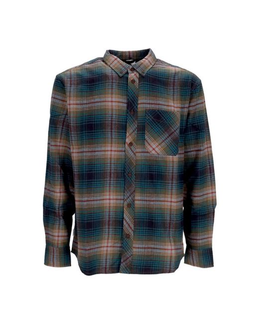 Element Blue Casual Shirts for men