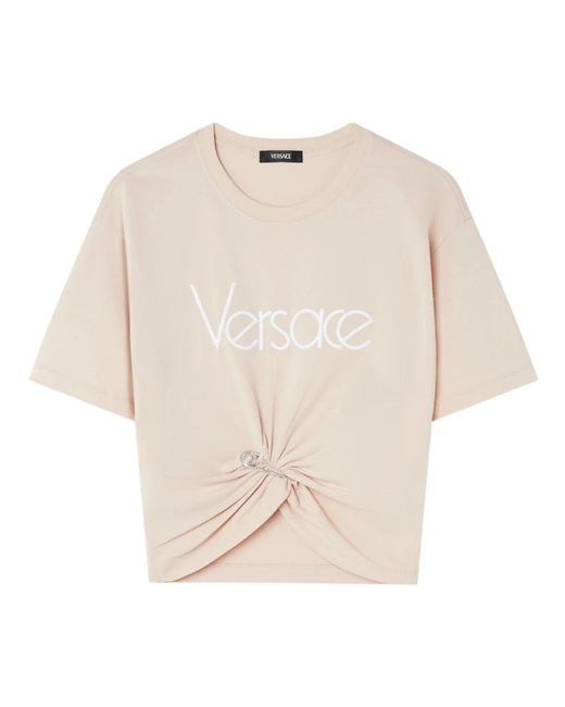 Versace T-Shirts in het Natural
