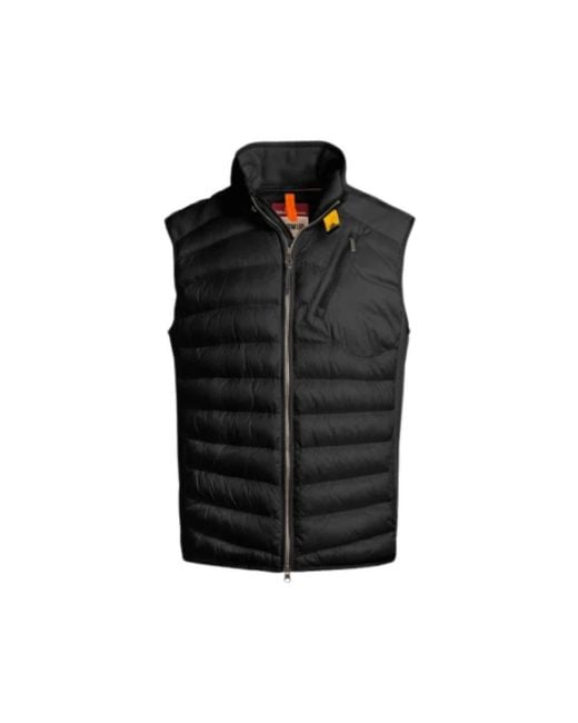 Parajumpers Black Waistcoats for men