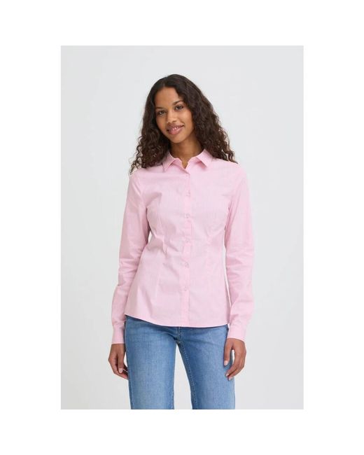 Shirts Ichi de color Pink