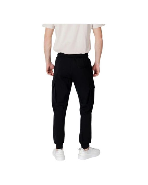 Slim-Fit Trousers di Antony Morato in Black da Uomo