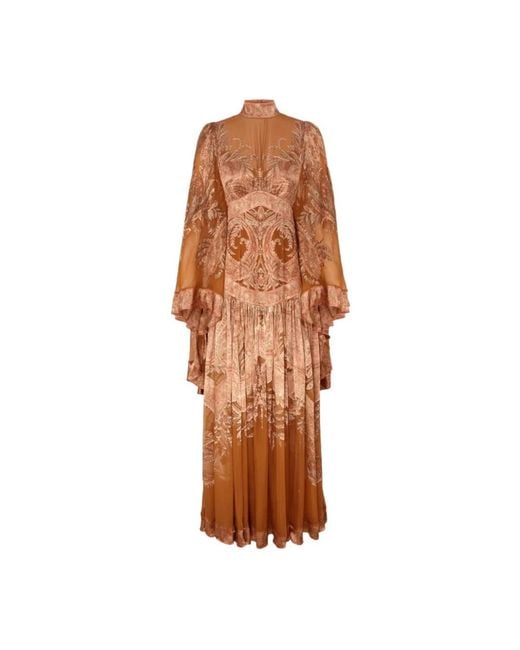 Zimmermann Brown Maxi Dresses