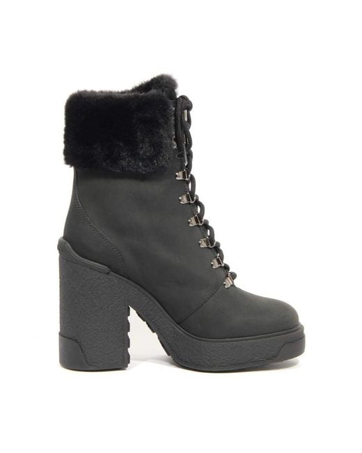 Moncler Black Heeled Boots