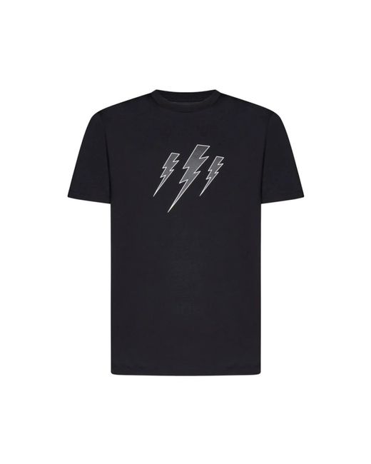 Neil Barrett Black T-Shirts for men