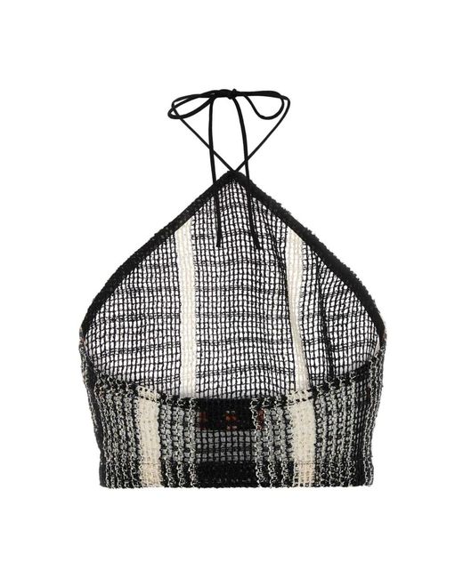 Missoni Black Sleeveless Tops