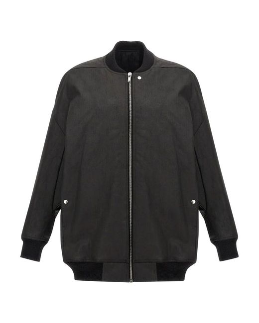 Rick Owens Jumbo Peter Flight Jacke in Black für Herren