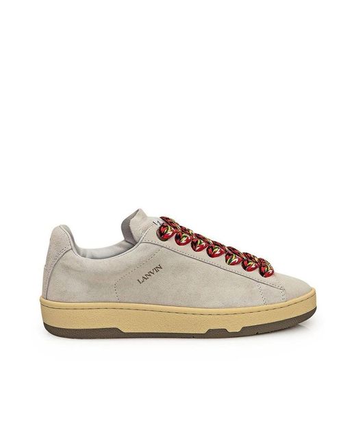 Lanvin Brown Curb Sneakers