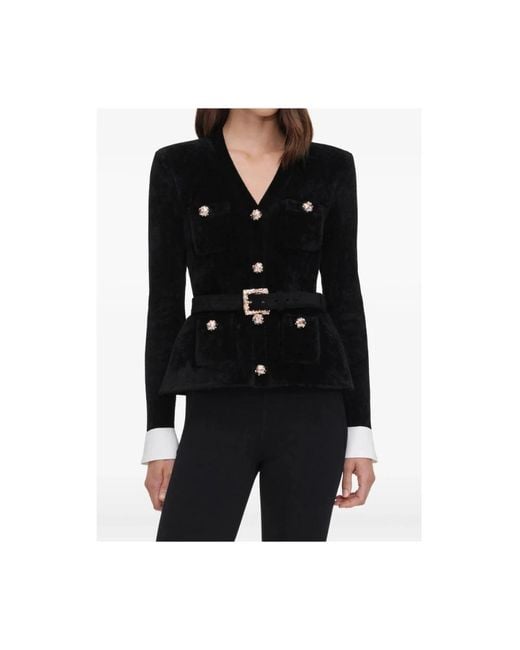 Self-Portrait Black Jumpsuits