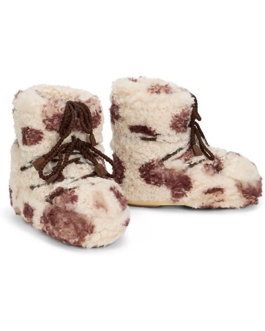 Moon Boot Pink Winter Boots