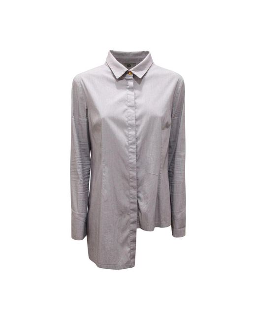 Ixos Gray Gürtelwollhemd Made