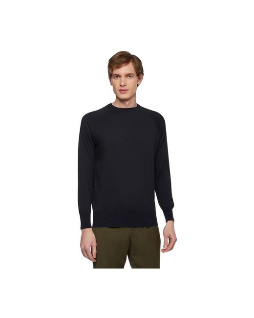 Brooks Brothers Black Round-Neck Knitwear for men