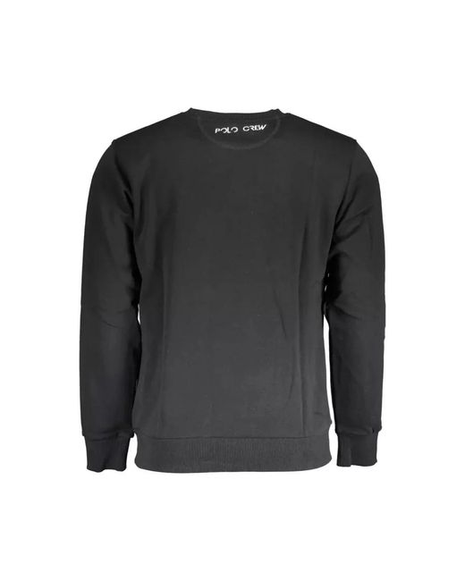 La Martina Black Sweatshirts for men