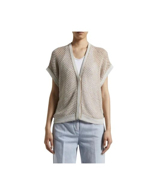 Cardigans Peserico de color Gray