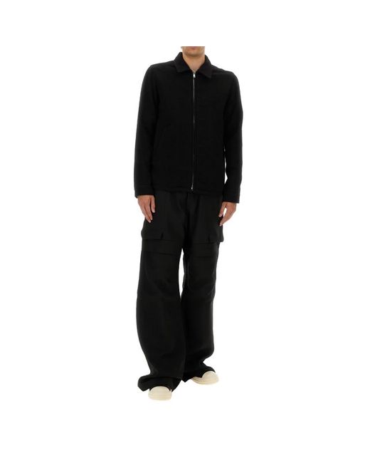 Rick Owens Black Light Jackets for men