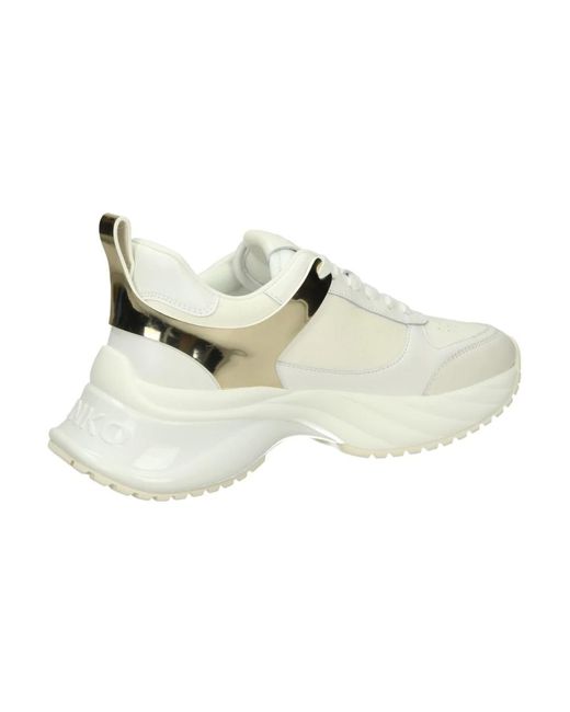 Pinko White Niedrige sneakers