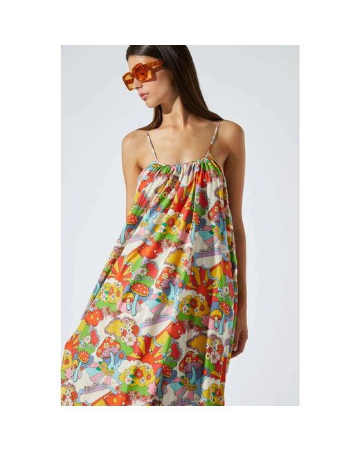Maxi dresses di Manoush in Metallic