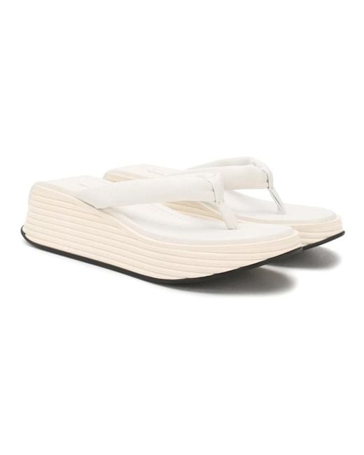 Givenchy White Kyoto Sandals