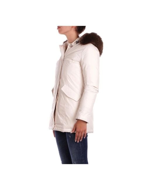 Woolrich Parkas in het Pink