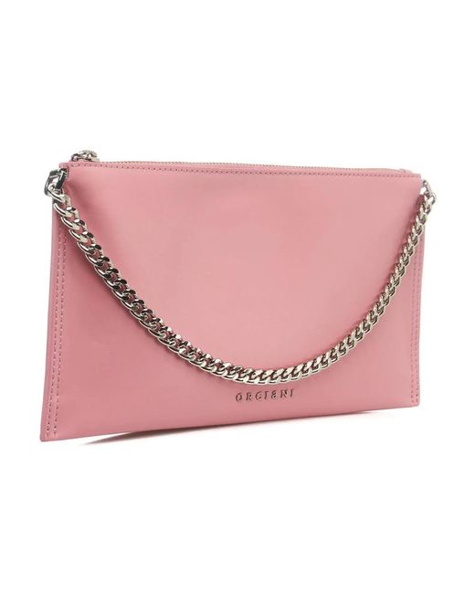 Orciani Pink Clutches