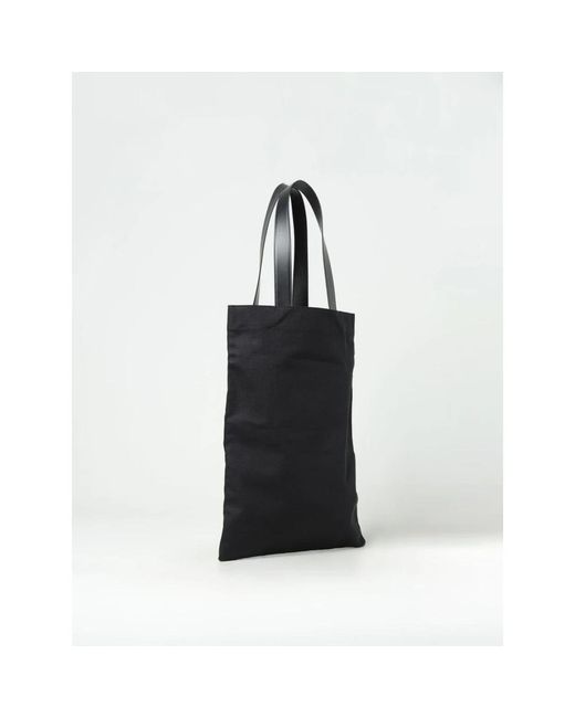 Jil Sander Black Shopping Bags
