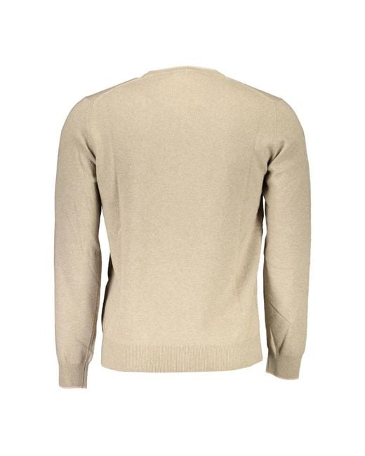 Harmont & Blaine Natural Round-Neck Knitwear for men