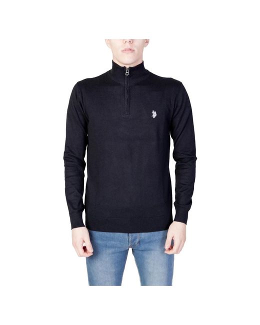 Turtlenecks U.S. POLO ASSN. de hombre de color Blue