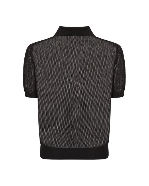 Tagliatore Black Polo Shirts