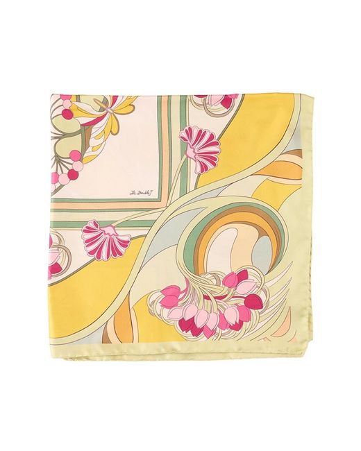 LaDoubleJ Pink Silky Scarves