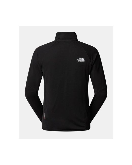The North Face Schwarze Fleecejacke Mit Reißverschluss Für Männer in Black für Herren