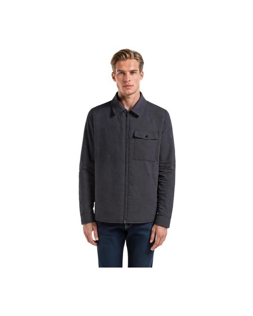 Save The Duck Blue Light Jackets for men